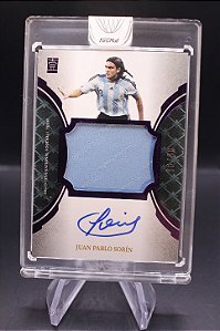 Juan Pablo Sorin - 2022-23 Fansmall Argentina Flawless Patch Purple Auto /36
