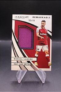 Manuel Lanzini - 2021 Panini Immaculate Collection Remarkable /99 West Ham