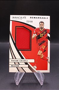 Nacer Chadli - 2021 Panini Immaculate Collection Remarkable /99 Belgium