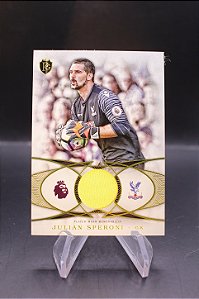 Julian Speroni - 2016 Topps Premier Gold Football Fibers Relics