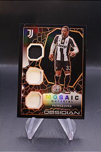 Patrice Evra - 2021-22 Obsidian Trifecta /50 Juventus