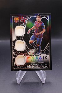 Cesc Fabregas - 2020-21 Obsidian Mosaic Material Triple Jersey /149 Barcelona