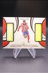 Thomas Lemar - 2021 Panini Immaculate Jumbo Dual Patches /49 Atletico de Madrid