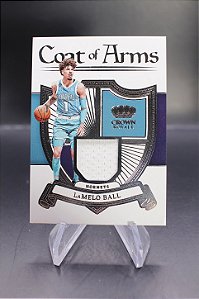LaMelo Ball - 2022-23 Panini Crown Royale Patch Coat Of Arms Hornets