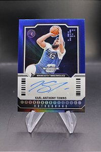Karl-Anthony Towns - 2023-24 Contenders Optic Blue Auto /49 Timberwolves