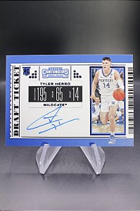 Tyler Herro 2019-20 Contenders College Ticket Rookie RC Auto Heat