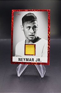 Neymar Jr. - 2022 Leaf In the Game 1960 Relics Bronze Jersey /45 Brasil