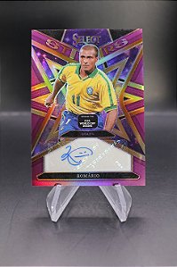Romario - 2025-26 Select Road to FIFA World Cup Stars Purple Auto /49 Brasil