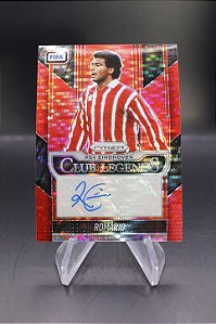 Romario - 2025-26 Panini Prizm Fifa Soccer Red Pulsar Prizm Auto PSV