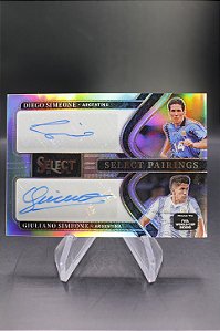 Diego e Giuliano Simeone - 2025-26 Select Road to FIFA World Cup Pairings Auto Argentina