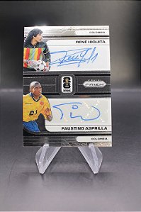 Faustino Asprilla Rene Higuita - 2026 Prizm World Cup Dual Auto Colombia