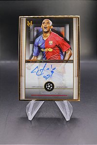 Samuel Eto’o - 2024-25 Topps Museum Framed Auto /50 Barcelona Case Hit