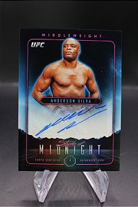 Anderson Silva - 2024 Topps Midnight UFC Stroke Of Midnight Auto