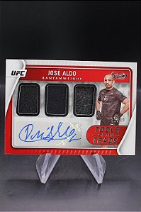 Jose Aldo - 2022 Chronicles Absolute UFC Tools Trade Fight Jersey Auto /99