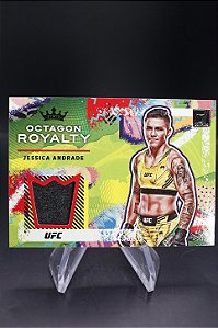 Jessica Andrade - 2022 Panini Donruss UFC Patch Octagon Royalty Fighter-worn
