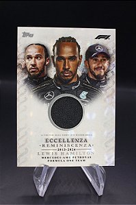 Lewis Hamilton - 2024 Topps Eccellenza Formula 1 F1 Race Worn Relic GZ