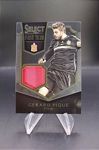 Gerard Pique - 2015-16 Panini Select - First Team Swatches /199 Spain