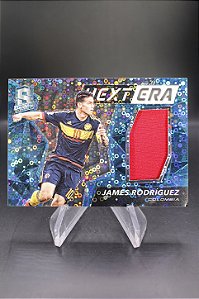 James Rodriguez - 2016-17 Spectra Next Era Blue Prizm Jersey Material /75