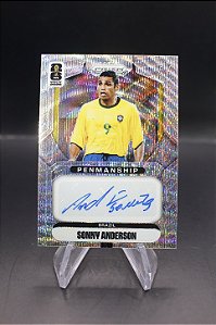 Sonny Anderson - 2026 Panini Prizm World Cup Penmanship Wave Auto Brasil