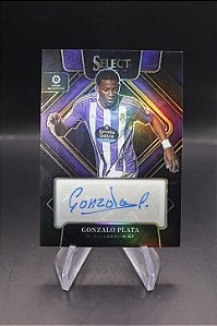 Gonzalo Plata - 2022-23 Panini Select La Liga Blacç Prizm Auto 1/1 Flamengo