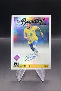 Alex Telles - Panini 2021-22 Donruss The Beautiful Game Auto Brasil