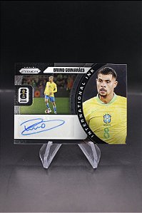 Bruno Guimaraes - 2026 Panini Prizm World Cup International Ink Auto Brasil
