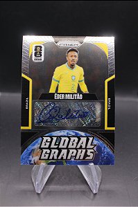 Eder Militao - 2026 Panini Prizm World Cup Global Graphs Auto Brasil
