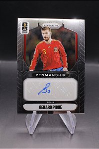 Gerard Pique - 2026 Panini Prizm World Cup Penmanship Auto Spain