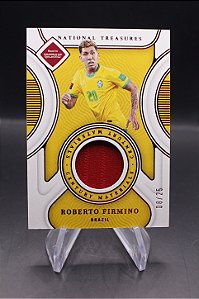 Roberto Firmino - 2022 National Treasures FIFA Ruby /25 Brasil