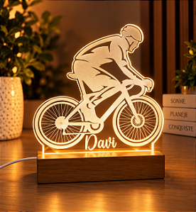 Luminária Ciclismo - Personalize