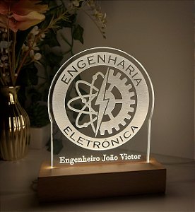 Luminária Engenharia Eletrônica  - Personalize