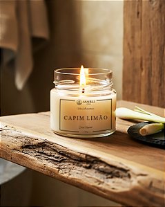 Vela Aromática - Capim Limão - 140gr