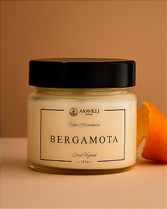Vela Aromática - Bergamota - 140gr