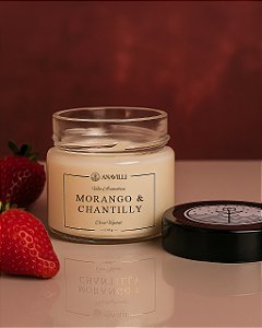 Vela Aromática - Morango c/ Chantilly - 140gr
