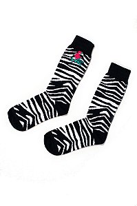 Meia Vibe Zebra