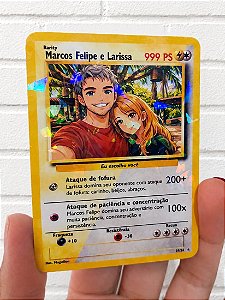 Carta Pokémon Personalizada
