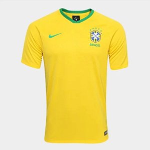 Camiseta Oficial da Seleção do Brasil 2018 Nike