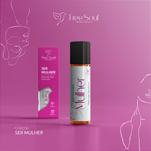 Blend de Óleos Essenciais Roll on 10ml MULHER