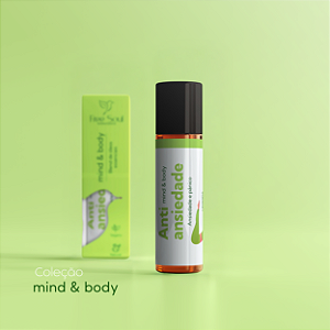 Blend de Óleos Essenciais Roll on 10ml ANTIANSIEDADE