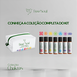 Kit Completo com Nécessaire - CHAKRAS