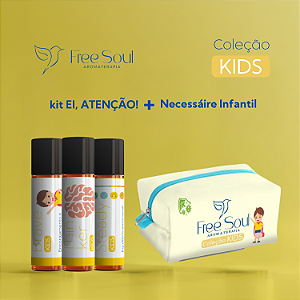 Kit Ei, Atenção! (Trio) com Nécessaire