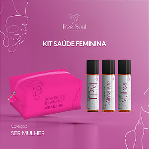 Kit Saúde Feminina (Trio) com Nécessaire