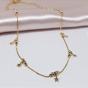 Choker Estrelinhas