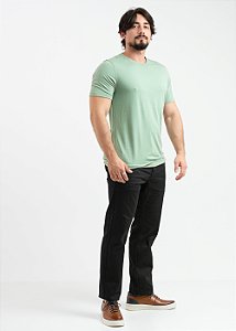 Camiseta Tech Masculina Verde Pataloo Dia A Dia Elastano