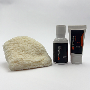 Kit Limpa Couro Pataloo Limpeza e Hidratação 3 Itens Completo