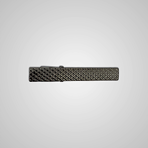 Prendedor de Gravata Perene Texturizado Pataloo Diamond Cut