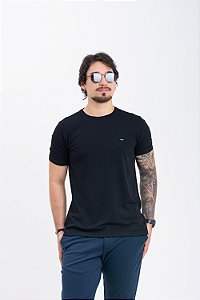 Camiseta Masculina Pataloo Tech Viscolycra Magnetada Preta