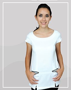 Blusa Decote Redondo