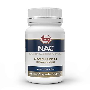 NAC - N-Acetil L-Cisteína 30 cápsulas - Vitafor