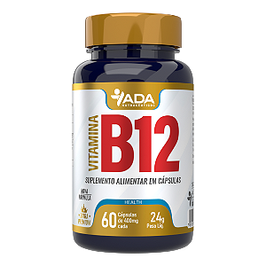 Vitamina B12 Extra Premium 60 Caps de 400mg cada ADA